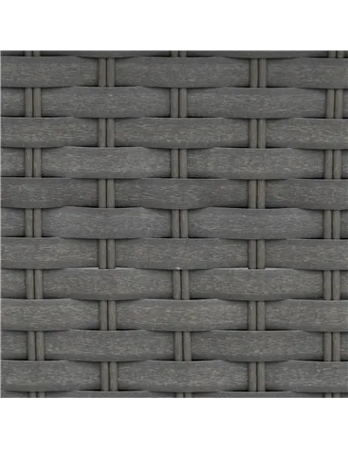 Outsunny 6PC Garden Rattan Sofa Set Bonzer Outdoor Furniture Patio Table Loveseat Stool Lounging Ottoman Aluminium Frame Wicker 