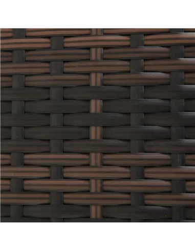 Outsunny PE Rattan Sun Lounger with Cushion, Outdoor Garden Sunbed Furniture with 5-Level Recliner Backrest, and Armrest, Set of