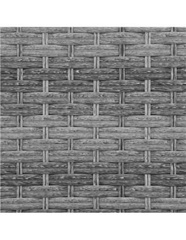 Outsunny PE Rattan Sun Loungers set of 2 with Cushion, Outdoor 2 Pieces Garden Sunbed Furniture with 4-Level Recliner Backrest, 