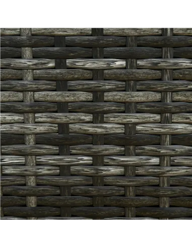 Outsunny PE Rattan Sun Loungers set of 2 with Cushion, Outdoor 2 Pieces Garden Sunbed Furniture with 5-Level Recliner Backrest, 