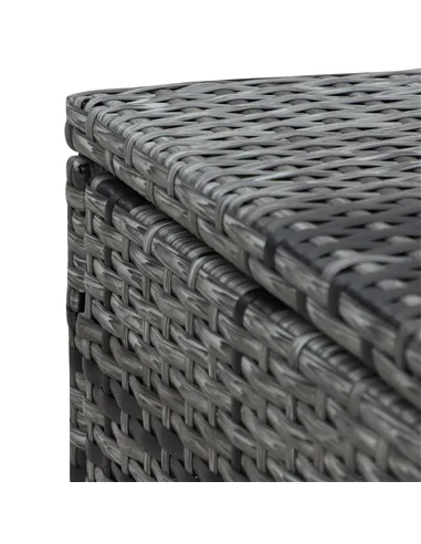 Outsunny PE Rattan Sun Loungers with Cushion, Outdoor Garden Sunbed Furniture with 5-Level Recliner Backrest, and Armrest, Set o