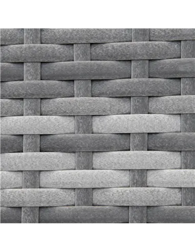 Outsunny 2 Seater Rattan Sofa with Cushions, 2-in-1 PE Rattan Daybed Sofa with Left Up or Down Armrests, Garden Chaise Lounger L