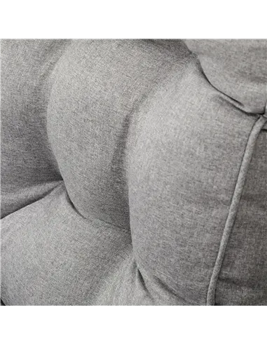 Outsunny 4 Piece Rattan Garden Furniture Set Outdoor Sofa Sectional Set with Glass Top Table for Poolside, Grey