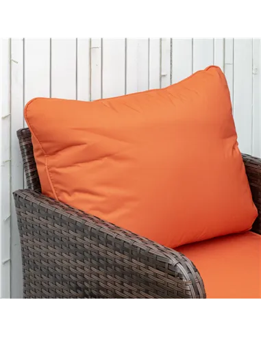 Outsunny 5 Pieces PE Rattan Garden Furniture Set with 10cm Thick Padded Cushions, Wicker Weave Outdoor Seating Chairs with 2 Arm