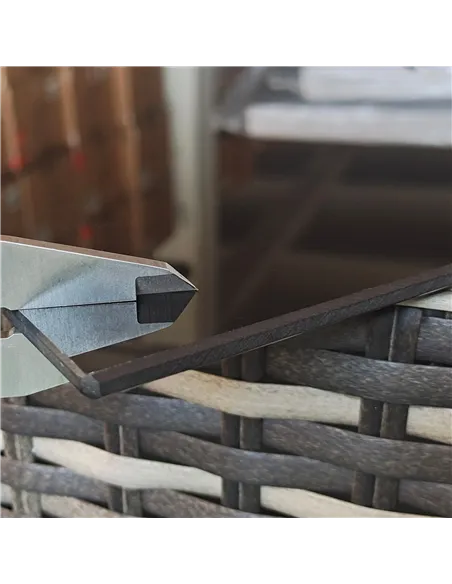 Outsunny Seven-Piece Rattan Garden Set, with Glass-Top Table - Mixed Grey