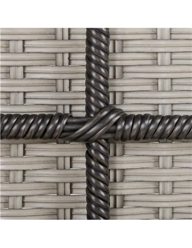 Outsunny Outdoor PE Rattan Rocking Chair Set of 2, Garden Rocking Chair Set with Armrest and Cushion, Grey