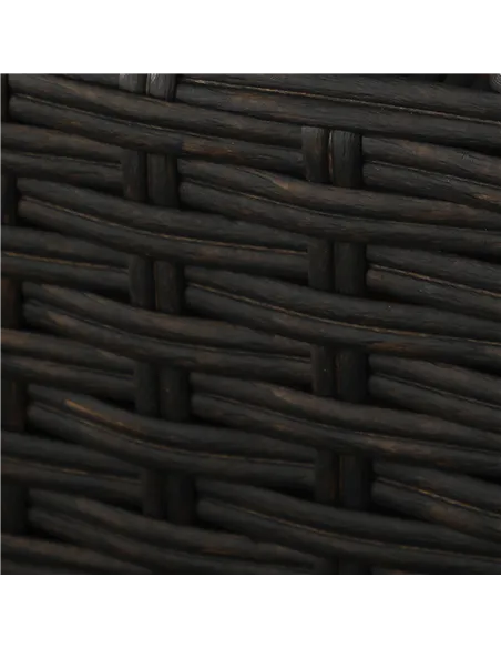 Outsunny Outdoor Recliner Chair with Adjustable Backrest and Footrest, Cushion, Side Tray, Dark Grey/Brown