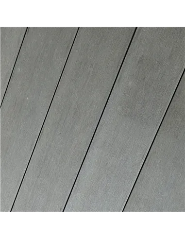 Outsunny Rattan Border Outdoor Side Table - Grey