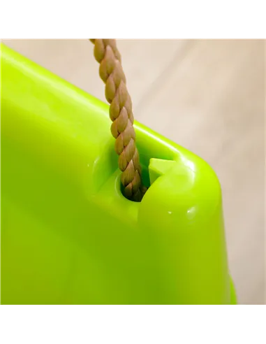 Outsunny 3 in 1 Detachable Kids Swing Seat with Safety Belt, Adjustable Rope for Indoor, Outdoor, Playground, Garden, Green