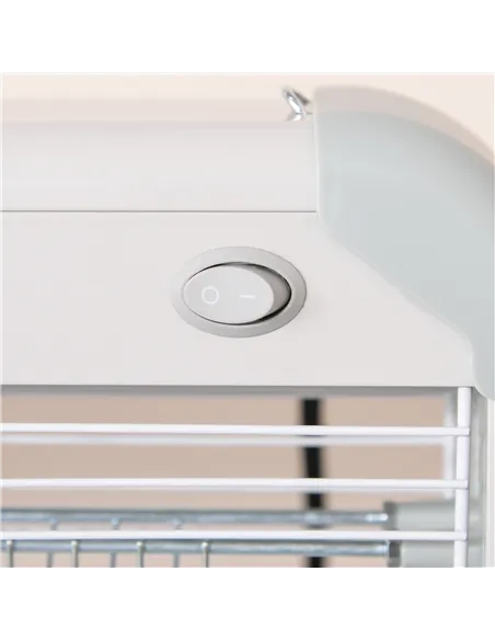 Outsunny Wall Hanging Bug Zapper, 30W Electric Fly Zapper Mosquito Killer, 60㎡ Coverage Insect Killer, Indoor Outdoor Use, Grey