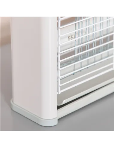 Outsunny Wall Hanging Bug Zapper, 30W Electric Fly Zapper Mosquito Killer, 60㎡ Coverage Insect Killer, Indoor Outdoor Use, Grey