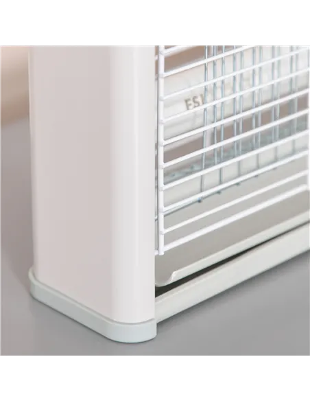 Outsunny Wall Hanging Bug Zapper, 30W Electric Fly Zapper Mosquito Killer, 60㎡ Coverage Insect Killer, Indoor Outdoor Use, Grey