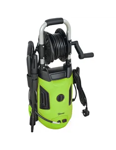 Outsunny 1800W High Pressure Washer, 150 Bar Pressure, 420 L/h Flow, Portable Power Washer Jet Wash Cleaner with Adjustable Nozz