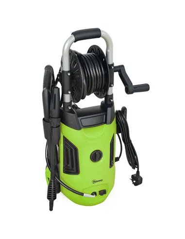 Outsunny 1800W High Pressure Washer, 150 Bar Pressure, 420 L/h Flow, Portable Power Washer Jet Wash Cleaner with Adjustable Nozz