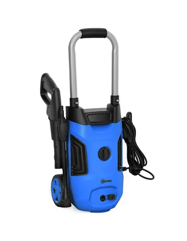 Outsunny 1800W 150-Bar Pressure Washer, with Adjustable Nozzle - Blue