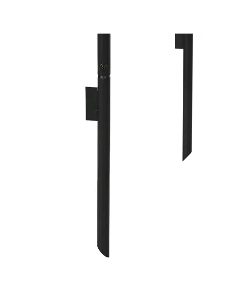 Outsunny Outdoor Garden Arch, Metal Garden Arbor for Climbing Plants, Roses, Vines, Wedding Arch for Outdoor, 140L x 40W x 240H 