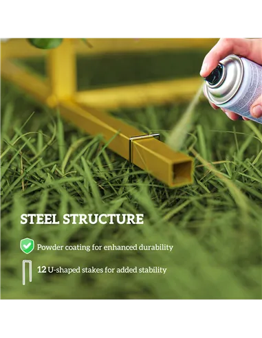 Outsunny Wedding Arch Frame Set, 2.2, 2, 1.8 m Metal Arch Backdrop Stand Set of 3, Balloon Arch Stand Set for Birthday Party, Br