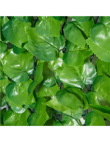 Outsunny 3 x 1m Artificial Leaf Wall - Green
