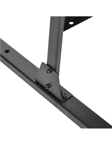 Outsunny Decorative Privacy Screen with Stand, 6.5FT Freestanding Metal Outdoor Divider, Decorative Privacy Panel with Expansion