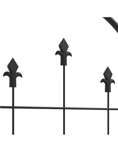 Outsunny Set of Two Spiral Anchor Garden Trellis Panels