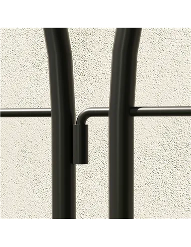 Outsunny Set of 2 Metal Garden Trellis, Decorative Trellis Panels for Climbing Outdoor Plants, Vegetables, Vines, Flowers, 150 x