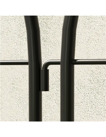 Outsunny Set of 2 Metal Garden Trellis, Decorative Trellis Panels for Climbing Outdoor Plants, Vegetables, Vines, Flowers, 150 x