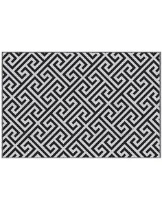 Outsunny 152 x 243 cm(5x 8ft) Outdoor Rug Reversible Mat Plastic Straw Rug Portable RV Camping Mat for Garden Deck Picnic Indoor