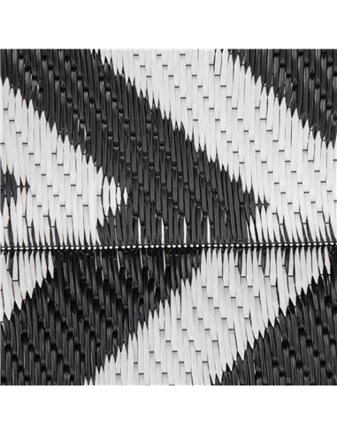 Outsunny Outdoor Rug Reversible Mat Plastic Straw Rug Portable RV Camping Mat for Garden Deck Picnic Indoor, 121 x 182 cm (4 x 6