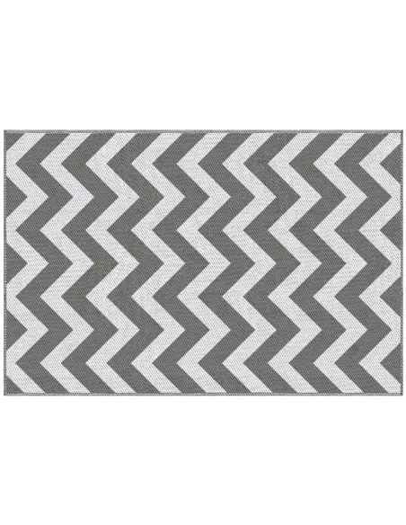 Outsunny 121 x 182 cm(4x6ft) Outdoor Rug Reversible Mat Plastic Straw Rug Portable RV Camping Mat for Garden Deck Picnic Indoor,