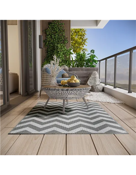 Outsunny 121 x 182 cm(4x6ft) Outdoor Rug Reversible Mat Plastic Straw Rug Portable RV Camping Mat for Garden Deck Picnic Indoor,