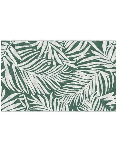 Outsunny Reversible Outdoor RV Rug, 1.5 x 2.4m Patio Floor Mat, Waterproof Plastic Straw Rug for Garden, Deck, Picnic, Beach, Ca