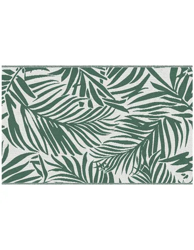 Outsunny Reversible Outdoor RV Rug, 1.5 x 2.4m Patio Floor Mat, Waterproof Plastic Straw Rug for Garden, Deck, Picnic, Beach, Ca