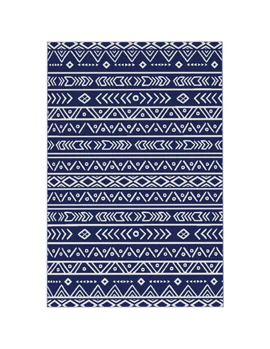 Outsunny Reversible Outdoor Rug with Carry Bag, Waterproof Plastic Straw Mat for Garden, Deck, RV, Picnic, Beach, Camping, 182 x