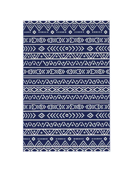 Outsunny Reversible Outdoor Rug with Carry Bag, Waterproof Plastic Straw Mat for Garden, Deck, RV, Picnic, Beach, Camping, 182 x