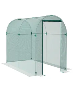 Outsunny 240 x 120cm Mini Polytunnel Greenhouse
