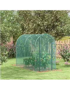 Outsunny 240 x 120cm Mini Polytunnel Greenhouse 2