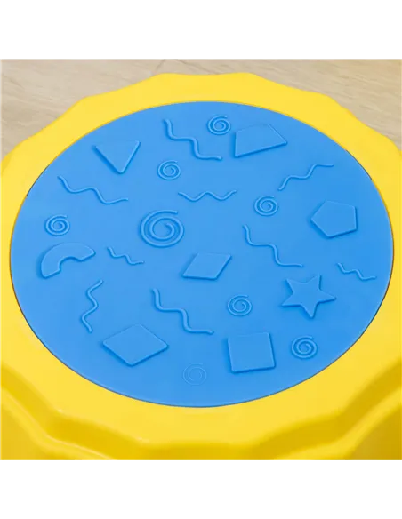 Outsunny Eight-Piece Kids Stepping Stones, with Non-Slip Surface & Bottom, for Toddlers - Multicoloured