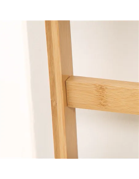 Outsunny 3-Tier Plant Stand, Plant Shelf Rack, Folding Bamboo Display Stand, 98x37x96.5cm, Natural