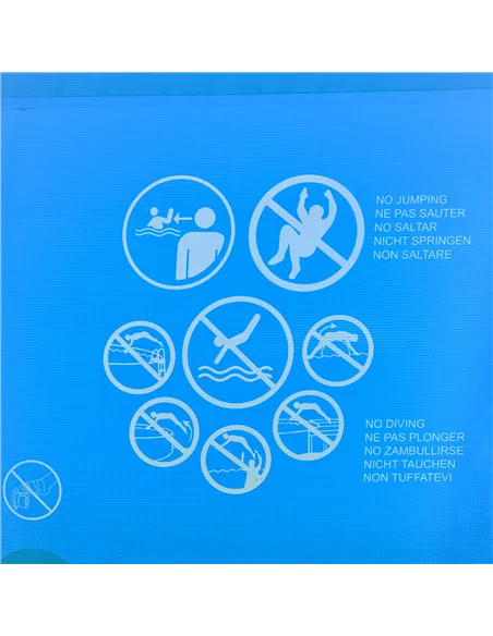 Outsunny Steel Frame Pool with Filter Pump, Filter Cartridge, Reinforced Sidewalls Rust Resistant Above Ground Swimming Pool 292