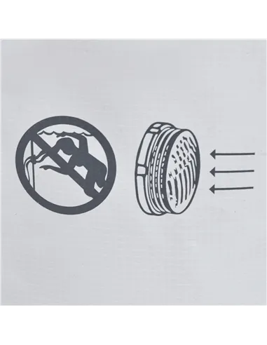 Outsunny Steel Frame Pool with Filter Pump, Filter Cartridge, Reinforced Sidewalls Rust Resistant Above Ground Swimming Pool 292