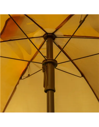 Outsunny Kids Bistro Table and Chair Set, Outdoor Folding Garden Furniture w/Monkey Design, Removable, Adjustable Sun Umbrella, 