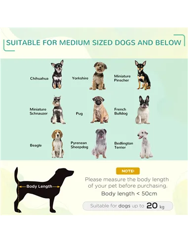 PawHut Raised Dog Bed Cat Elevated Lifted Portable Camping w/ Metal Frame Black and Red (Medium)