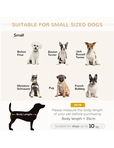 PawHut Pet Sofa Chair, with Storage, Cushion, for Small Dogs, Cats - Light Grey