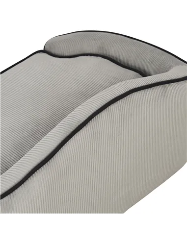 PawHut Dog Sofa for XS and S Size Dogs, Pet Chair Bed with Soft Cushion, Cat Sofa  Couch with Washable Cover, Wooden Frame, 66.5