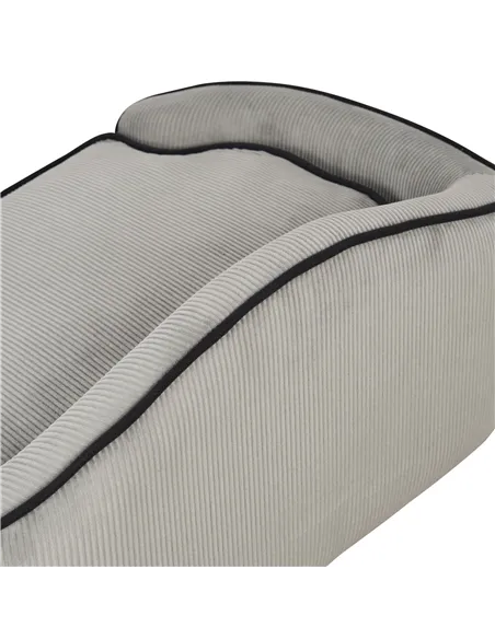 PawHut Dog Sofa for XS and S Size Dogs, Pet Chair Bed with Soft Cushion, Cat Sofa  Couch with Washable Cover, Wooden Frame, 66.5