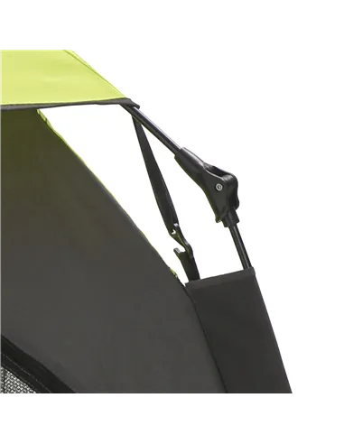 PawHut Foldable Dog Cat Tent with Water-Resistant Oxford, Carry Bag for Extra Large Dog, Green