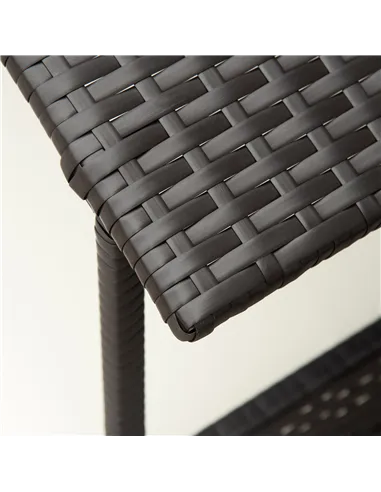 PawHut Wicker Dog House, Rattan Pet Bed, with Removable Cushion, Canopy, for Small and Medium Dogs - Cream