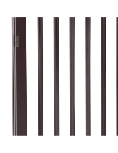 PawHut 3 Panel Stair Gate Foldable Dog Door Gate Indoor Free Standing Safety Gate Pet Barrier 76cm Height