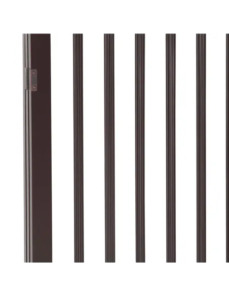PawHut 3 Panel Stair Gate Foldable Dog Door Gate Indoor Free Standing Safety Gate Pet Barrier 76cm Height
