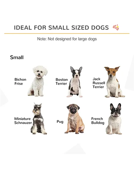 PawHut Freestanding Pet Gate Wooden Dog Gate with Support Feet Foldable Pet Fence Safety Barrier for the House Doorway Stairs Bl